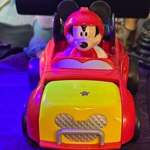 Disney Mickey Mouse Red and Yellow Toy Vehicle